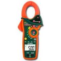 Flir Extech EX820 True RMS AC Clamp Meter W/IR Infrared Thermometer, Orange/Green 1000 Amp EX820